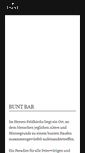 Mobile Screenshot of bunt-bar.at