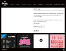 Tablet Screenshot of bunt-bar.at